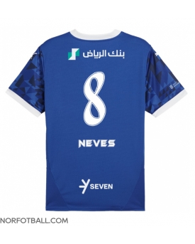 Billige Fotballdrakt Al-Hilal Ruben Neves #8 Replika Hjemmedrakt 2024-25 Kortermet